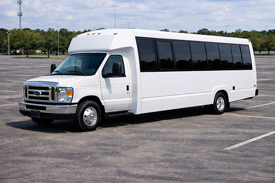 25-passenger minibus available for charter in Ridgeland, MS